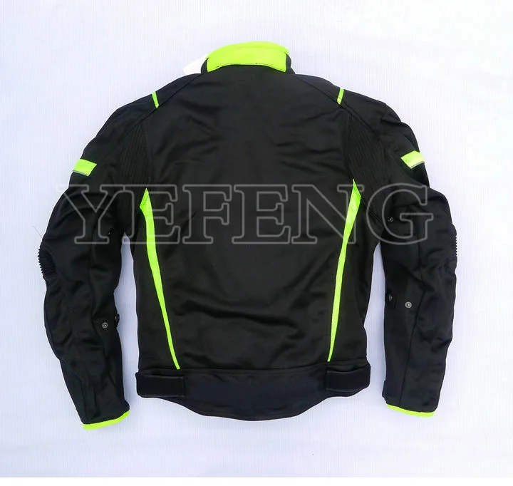 Black Green Men's Motorcycle Summer Riding Jacket Mesh Breathable Knight Racing Clothing Riding Jacket 
Black Green Men's Motorcycle Summer Riding Jacket Mesh Breathable Knight Racing Clothing Riding Jacket