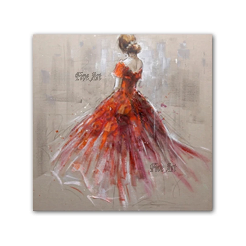 Unframed Red and White Dress Girl Oil Painting On Canvas Oil Paintings Wall Art Home Decor For Living Room As The Gift Artwork
Unframed Red and White Dress Girl Oil Painting On Canvas Oil Paintings Wall Art Home Decor For Living Room As The Gift Artwork