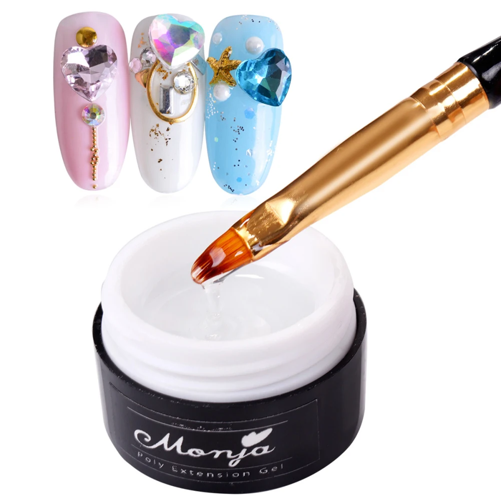 MONJA Easy Stick Solid Nail Patch Gel Gummy Adhesive Bond UV Glue No-Flowing Modelling Stick Tips Clear Solid Nail Art UV Gel
MONJA Easy Stick Solid Nail Patch Gel Gummy Adhesive Bond UV Glue No-Flowing Modelling Stick Tips Clear Solid Nail Art UV Gel