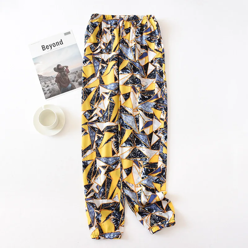 Japanese style cotton trousers ladies spring and summer thin section 100% cotton multicolor pajamas trousers anti-mosquito pants
Japanese style cotton trousers ladies spring and summer thin section 100% cotton multicolor pajamas trousers anti-mosquito pants