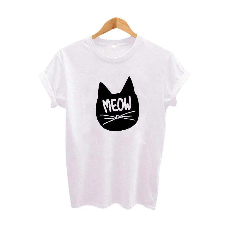 Women T Shirt Black White Graphic Tees KITTY Cute Printing T-shirt Femme Casual Short Sleeve Cat Lovers Harajuku Tops
Women T Shirt Black White Graphic Tees KITTY Cute Printing T-shirt Femme Casual Short Sleeve Cat Lovers Harajuku Tops