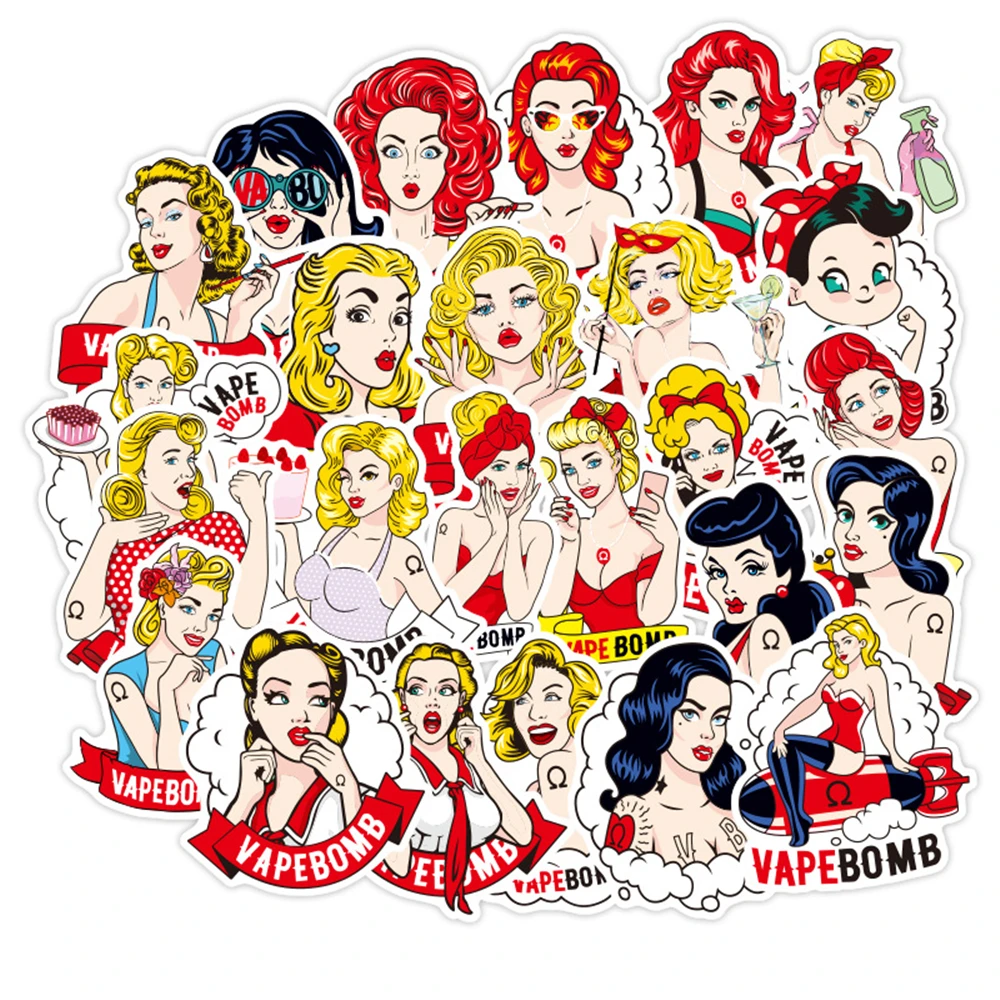 32pcs Bomb Beauty Beer Sticker PVC Graffiti Waterproof Sticker Decorated Laptop Notebook Scrapbook Decal Personality Sticker Toy
32pcs Bomb Beauty Beer Sticker PVC Graffiti Waterproof Sticker Decorated Laptop Notebook Scrapbook Decal Personality Sticker Toy