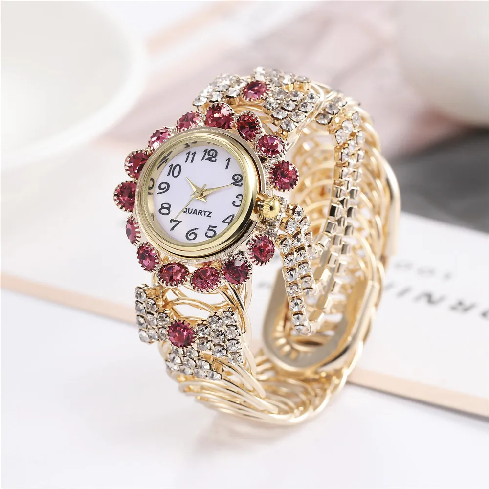 

Women Watches Khorasan Alloy Fashion bayan kol saati Watch Creative Fringe Quartz Bracelet Watch models Kh080 reloj mujer Clock