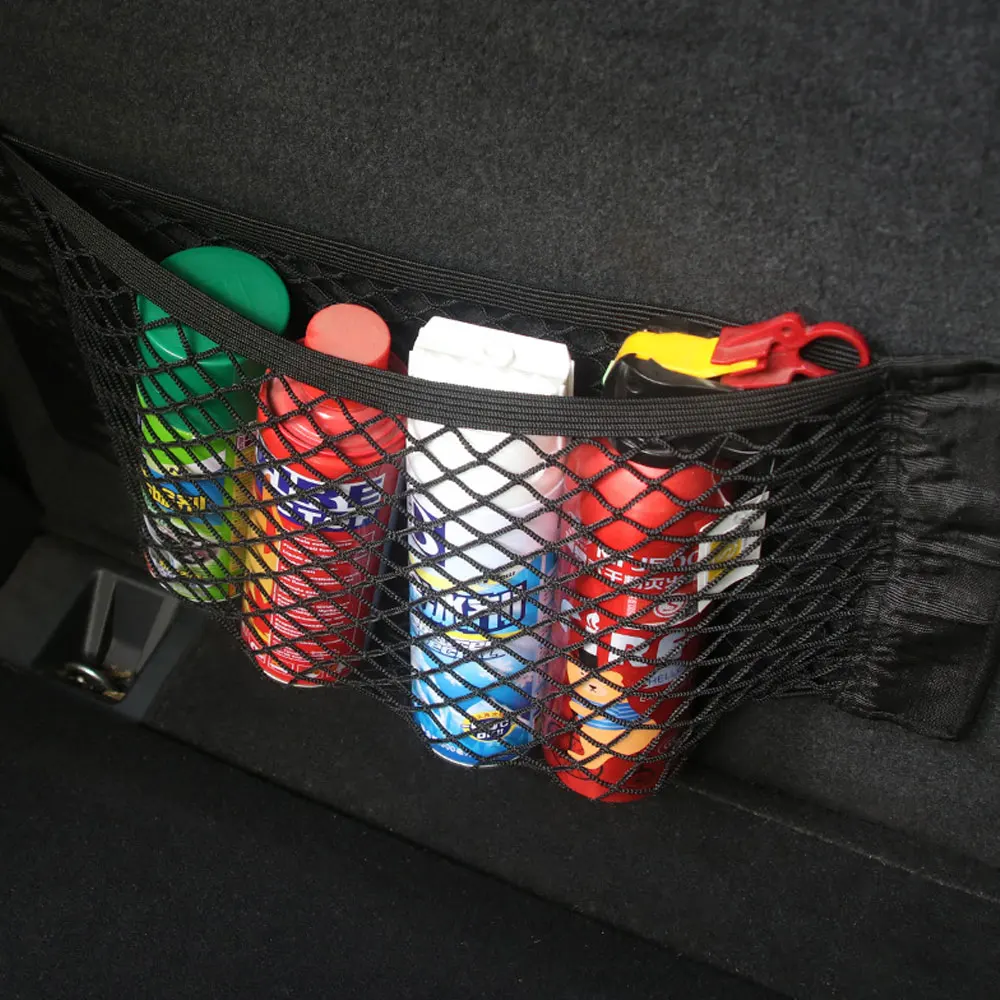 Car Nets Back Rear Trunk Seat Elastic String Net Super Sticker Mesh Car Storage Bag Pocket Auto Organizer Seat Back Bag 55*25cm
Car Nets Back Rear Trunk Seat Elastic String Net Super Sticker Mesh Car Storage Bag Pocket Auto Organizer Seat Back Bag 55*25cm