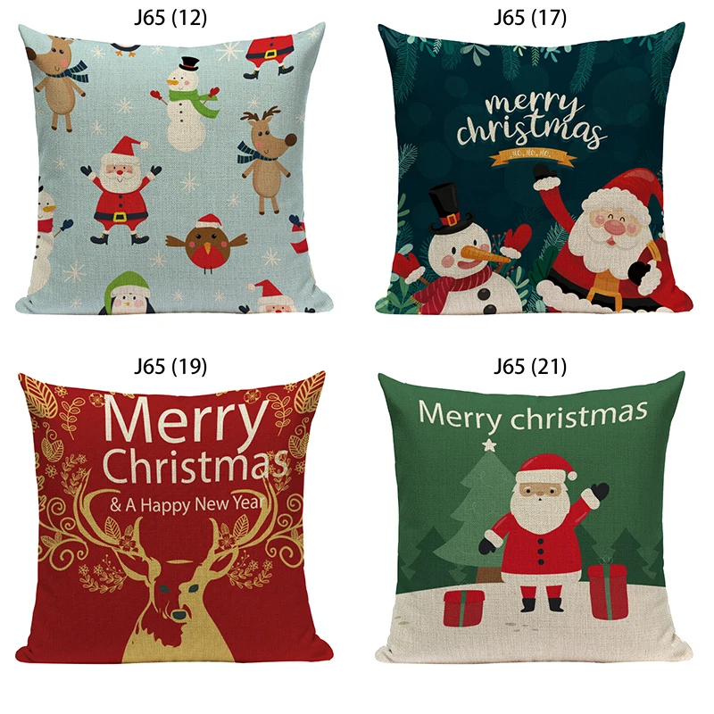 Christmas Cushion Cover Living Room Sofa Cushion Cushion Home Decore Santa Snowman Elk Pattern Pillow Covers Decorative Pillow
Christmas Cushion Cover Living Room Sofa Cushion Cushion Home Decore Santa Snowman Elk Pattern Pillow Covers Decorative Pillow