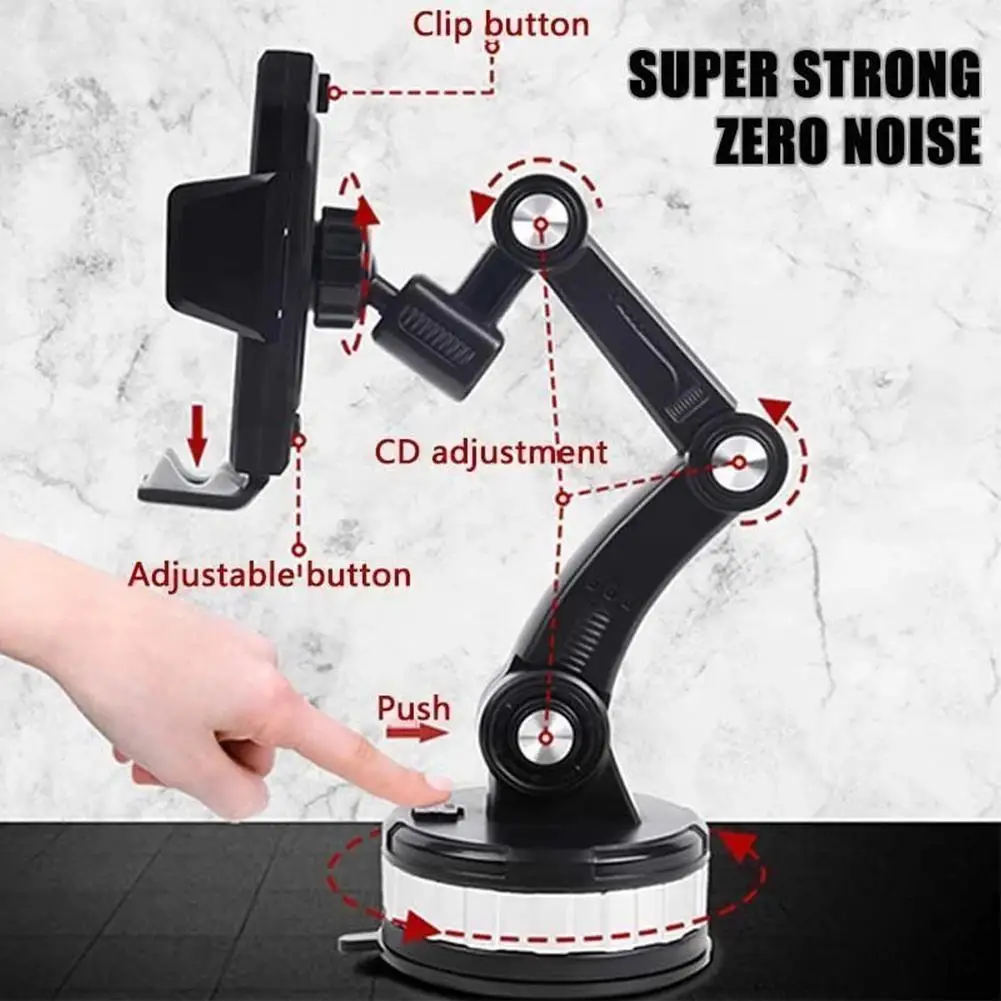 360 Degree Adjustable Car In-dash Bracket For Mobile Phone Mount For Car Center Console Stack Super Adsorption Phone Holder
360 Degree Adjustable Car In-dash Bracket For Mobile Phone Mount For Car Center Console Stack Super Adsorption Phone Holder