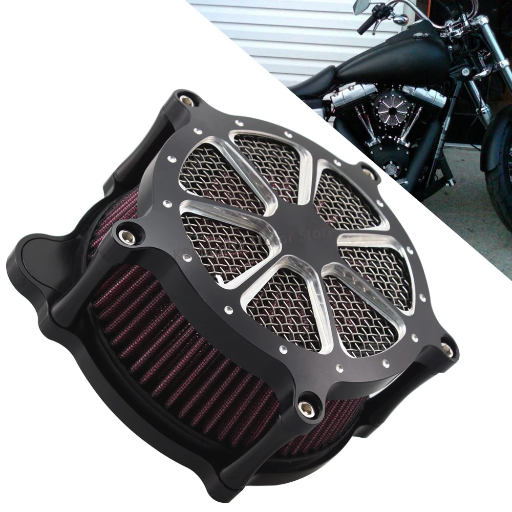 Motorcycle Air Inflow Cleaner Intake Filter System For Harley FLD Dyna Switchback Softail FLST Heritage Dyna Street Bob FXDB
Motorcycle Air Inflow Cleaner Intake Filter System For Harley FLD Dyna Switchback Softail FLST Heritage Dyna Street Bob FXDB