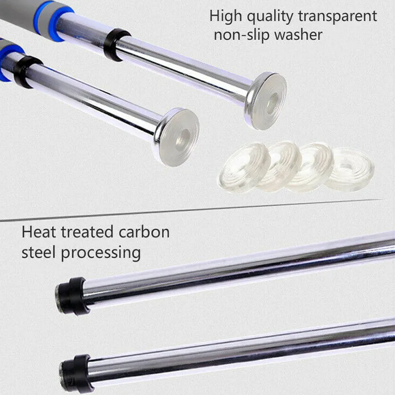 Strengthened Thickened Chin Pull Up Bar for Doorway with Comfort Grip Adjustable Exercise Equipment C44
Strengthened Thickened Chin Pull Up Bar for Doorway with Comfort Grip Adjustable Exercise Equipment C44