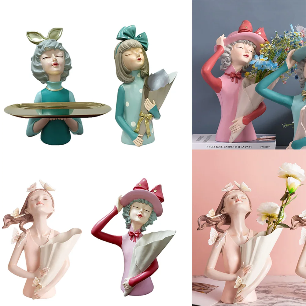 Статуэтка девочка из смолы, Цветочная ваза с орнаментом, скульптура для дома, гостиной, Современная Скандинавская Цветочная ваза, украшение...
Статуэтка девочка из смолы, Цветочная ваза с орнаментом, скульптура для дома, гостиной, Современная Скандинавская Цветочная ваза, украшение...