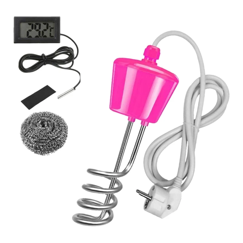 Water Heater for Pool 3000W Stainless Steel Immersion Heater Suspension Electric Water Heater Elements EU Plug
Water Heater for Pool 3000W Stainless Steel Immersion Heater Suspension Electric Water Heater Elements EU Plug