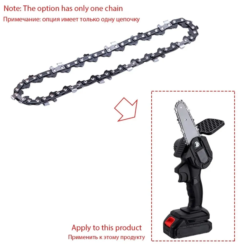 2pcs 4/6Inch Alloy Steel Chainsaw Saw Chain Fits Electric Chain Saw Wood Cutter Electric Pruning Saw Accessory Garden Tool
2pcs 4/6Inch Alloy Steel Chainsaw Saw Chain Fits Electric Chain Saw Wood Cutter Electric Pruning Saw Accessory Garden Tool