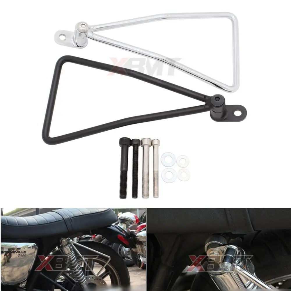 Motorcycle Saddlebag Support Bracket For Triumph Bonneville T100 T120 Thruxton 1200 Scrambler 900 T900 Street Twin Street Cup
Motorcycle Saddlebag Support Bracket For Triumph Bonneville T100 T120 Thruxton 1200 Scrambler 900 T900 Street Twin Street Cup