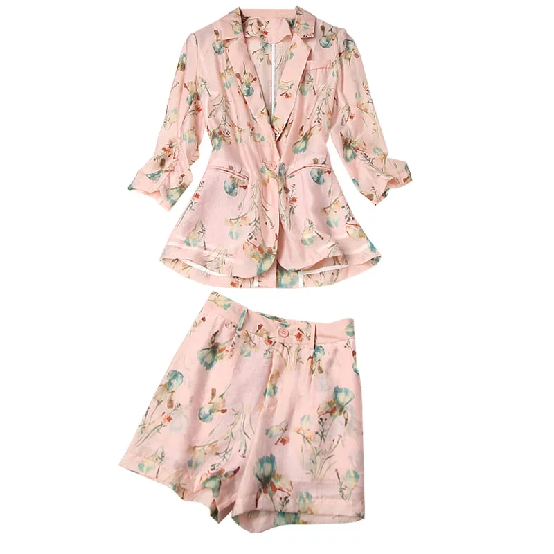 summer wear blazer top coat & shorts office lady outfit two-piece women overcoat short pants pink suit cute girl vestido S-XL
summer wear blazer top coat & shorts office lady outfit two-piece women overcoat short pants pink suit cute girl vestido S-XL