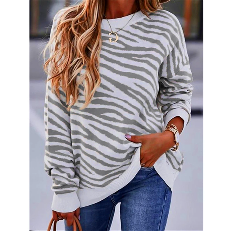 Autumn Winter Tie-dye Stripes Tops Women Cltohing Long Sleeved Loose Sweatsirt Fashion Casual O-neck Oversize Pullovers Hoodies
Autumn Winter Tie-dye Stripes Tops Women Cltohing Long Sleeved Loose Sweatsirt Fashion Casual O-neck Oversize Pullovers Hoodies