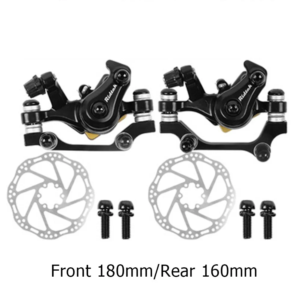 Bike Bicycle Brake Disc Calipers Kit System F160/R140 + R160/F180 160mm Disc Aluminum Alloy Mechanical Cycling Double Brake
Bike Bicycle Brake Disc Calipers Kit System F160/R140 + R160/F180 160mm Disc Aluminum Alloy Mechanical Cycling Double Brake