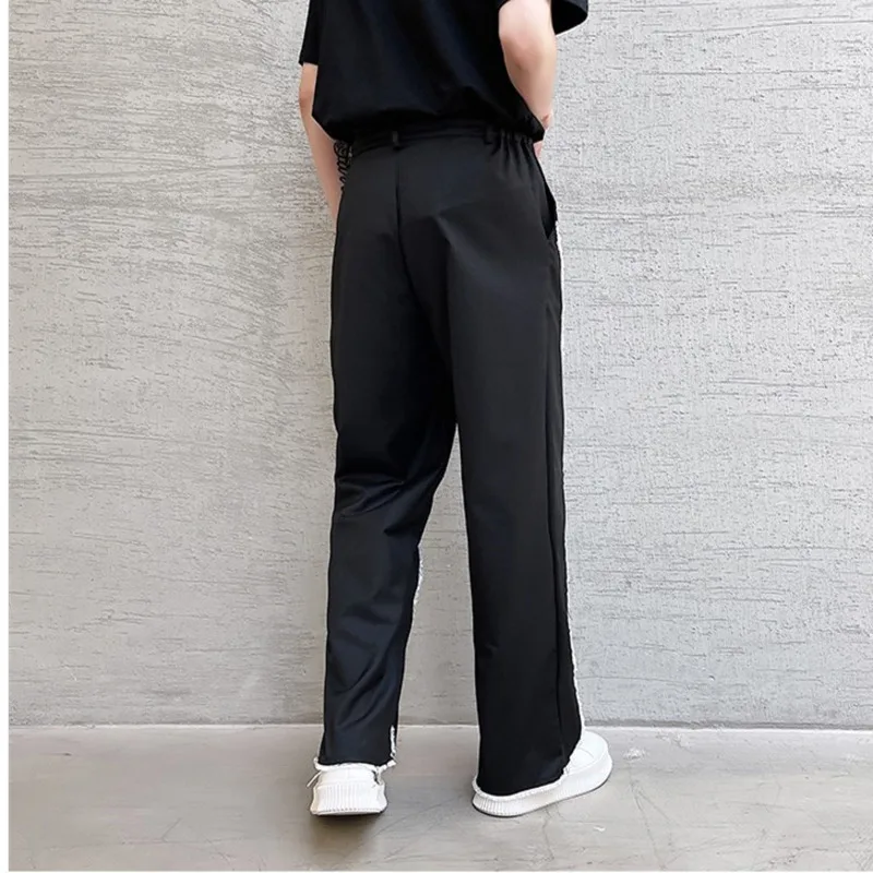 IEFB Niche Design Black Casual Straight Pants Men's Wide Leg Drape Workwear Loose 2021 New Suit Pants For Male Black White Y7067
IEFB Niche Design Black Casual Straight Pants Men's Wide Leg Drape Workwear Loose 2021 New Suit Pants For Male Black White Y7067
