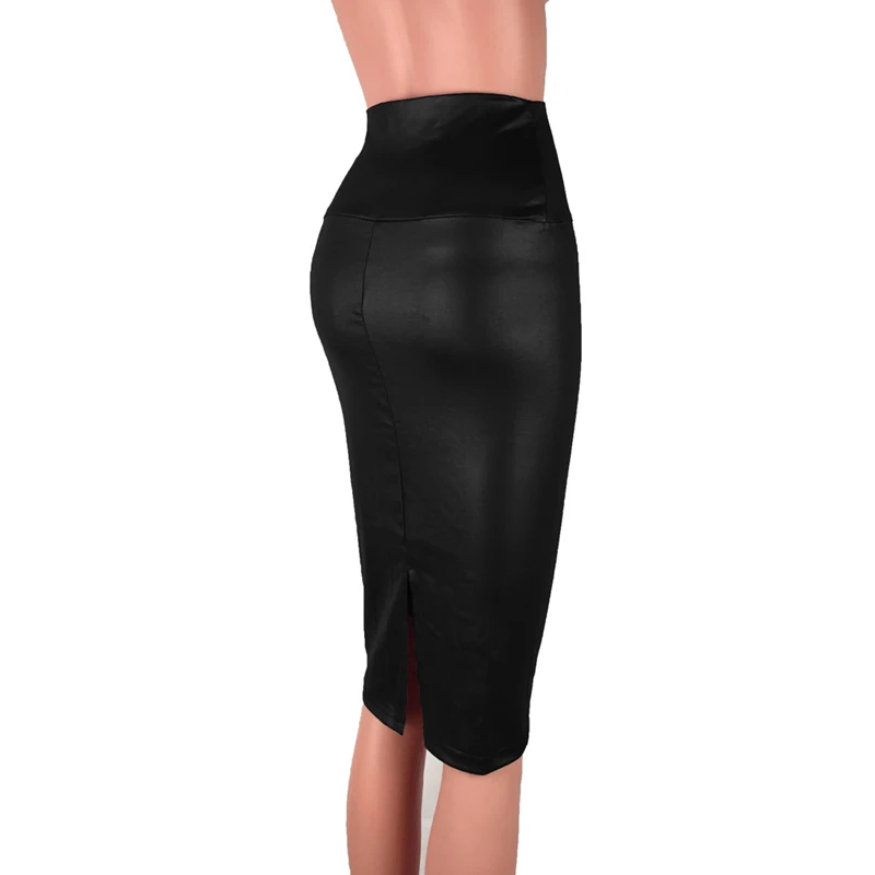CUHAKCI Back Split Women Sexy Skirt Black Bodycon Clubwear Skirt High Waist PU Leather Skirt Vintage Long Pencil Skirts
CUHAKCI Back Split Women Sexy Skirt Black Bodycon Clubwear Skirt High Waist PU Leather Skirt Vintage Long Pencil Skirts