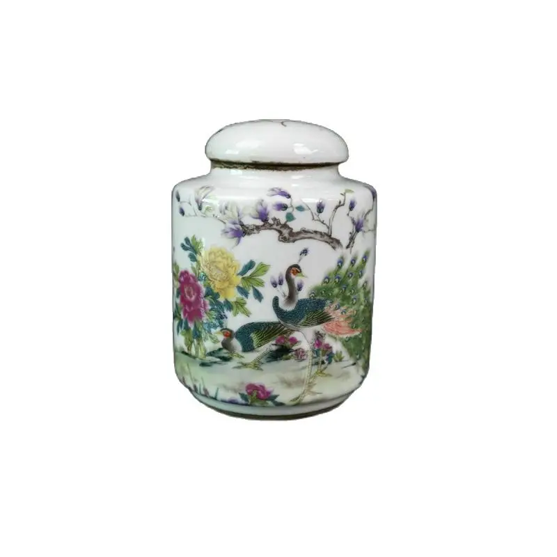 Chinese Old Porcelain Pastel Flowers And Birds Pattern Lid Jar Receiving Pot
Chinese Old Porcelain Pastel Flowers And Birds Pattern Lid Jar Receiving Pot