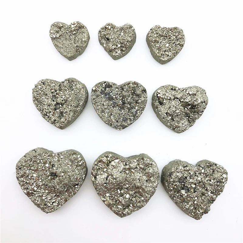 Drop Shipping 1pcs Natural Pyrite Heart Shape Quartz Crystals Raw and Mineral Healing Energy Stones Natural Stones and Crystals
Drop Shipping 1pcs Natural Pyrite Heart Shape Quartz Crystals Raw and Mineral Healing Energy Stones Natural Stones and Crystals