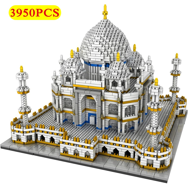 3950PCS World Famous Building Series Building Blocks Taj Mahal Mini Model Educational Brick Toys For People Best Gifts
3950PCS World Famous Building Series Building Blocks Taj Mahal Mini Model Educational Brick Toys For People Best Gifts