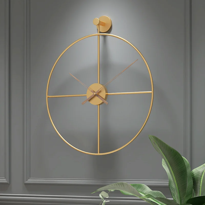 Creative Large Wall Clock Modern Design Metal Luxury Silent Living Room Wall Clock Nordic Reloj De Pared Home Decoration DG50WC
Creative Large Wall Clock Modern Design Metal Luxury Silent Living Room Wall Clock Nordic Reloj De Pared Home Decoration DG50WC
