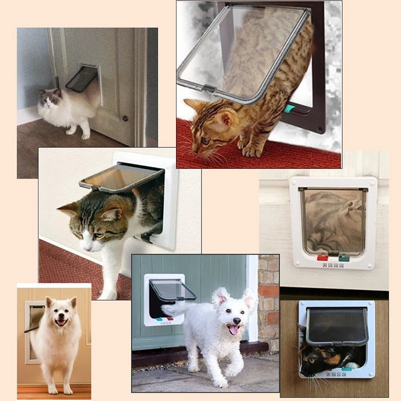S/M/L/XL 5 Colors Pets Door Cat Door Animal Small Pet Cat Dog Gate Doors Pet Supplies Plastic Door Easy To In and Out Safe
S/M/L/XL 5 Colors Pets Door Cat Door Animal Small Pet Cat Dog Gate Doors Pet Supplies Plastic Door Easy To In and Out Safe