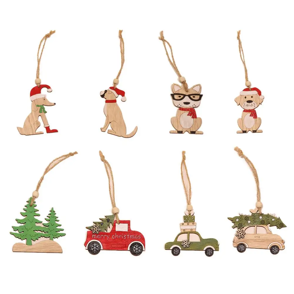 Christmas Tree Decor Wooden Door Hanging Pendant Xmas Tree Ornaments Cute Animals/car Christmas Party Decoration Pendant
Christmas Tree Decor Wooden Door Hanging Pendant Xmas Tree Ornaments Cute Animals/car Christmas Party Decoration Pendant