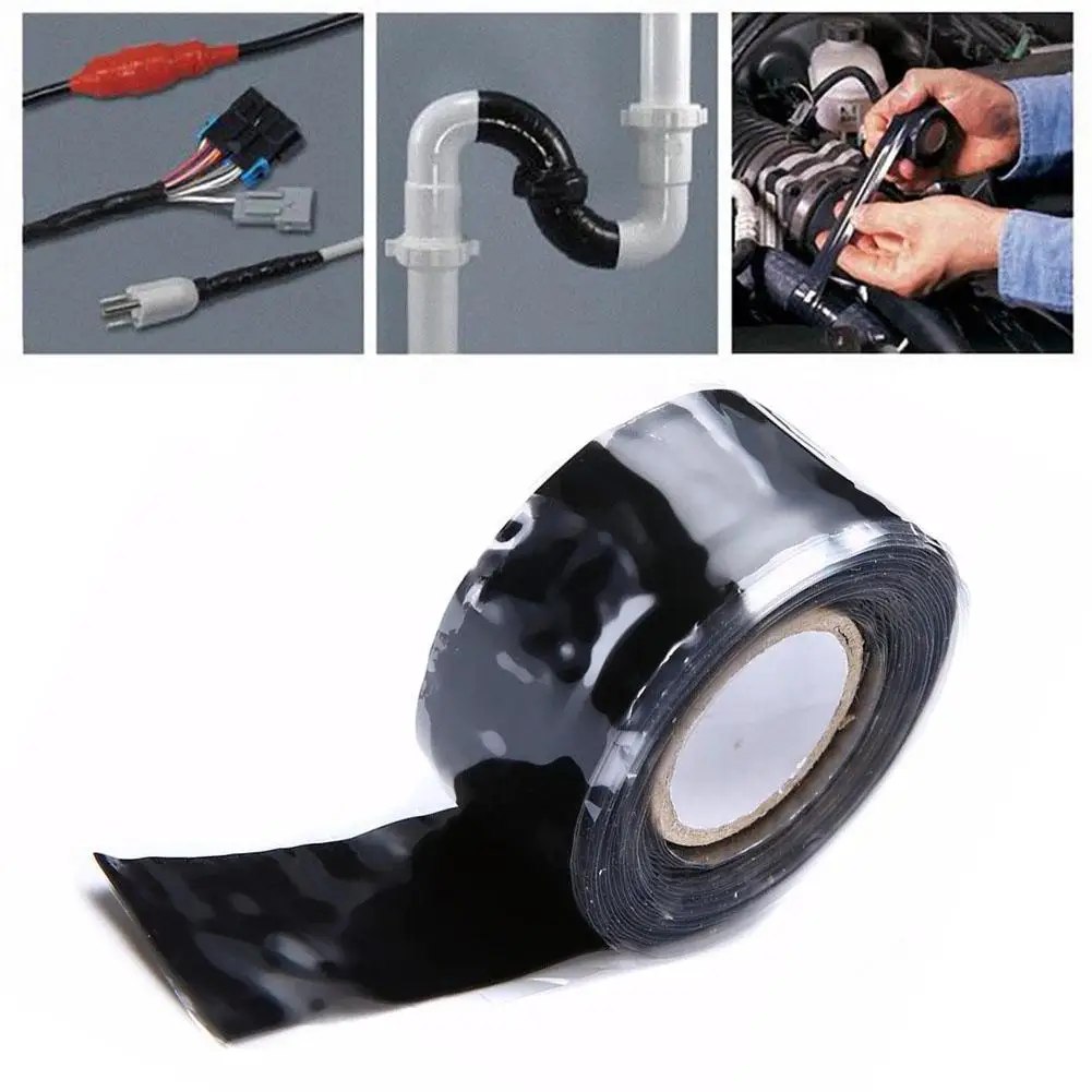 Transparent Waterproof Silicone Performance Repair Rescue Self Tape Fusing Wire Rescue Wire Bonding Hose Black Bonding B3U3
Transparent Waterproof Silicone Performance Repair Rescue Self Tape Fusing Wire Rescue Wire Bonding Hose Black Bonding B3U3