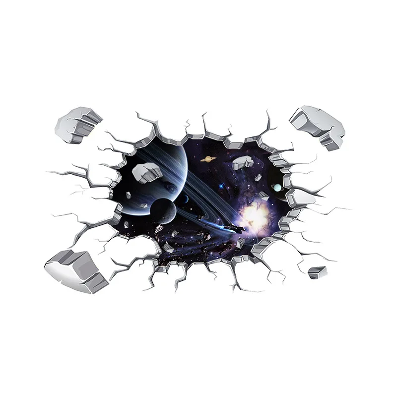 3D hole wall sticker spaceship black hole creative background wall sticker
3D hole wall sticker spaceship black hole creative background wall sticker