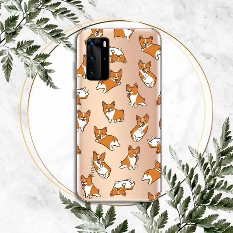 Cute cartoon corgi Phone Case Transparent for Huawei P honor 8 10i 20 30 40 smart 2019
Cute cartoon corgi Phone Case Transparent for Huawei P honor 8 10i 20 30 40 smart 2019