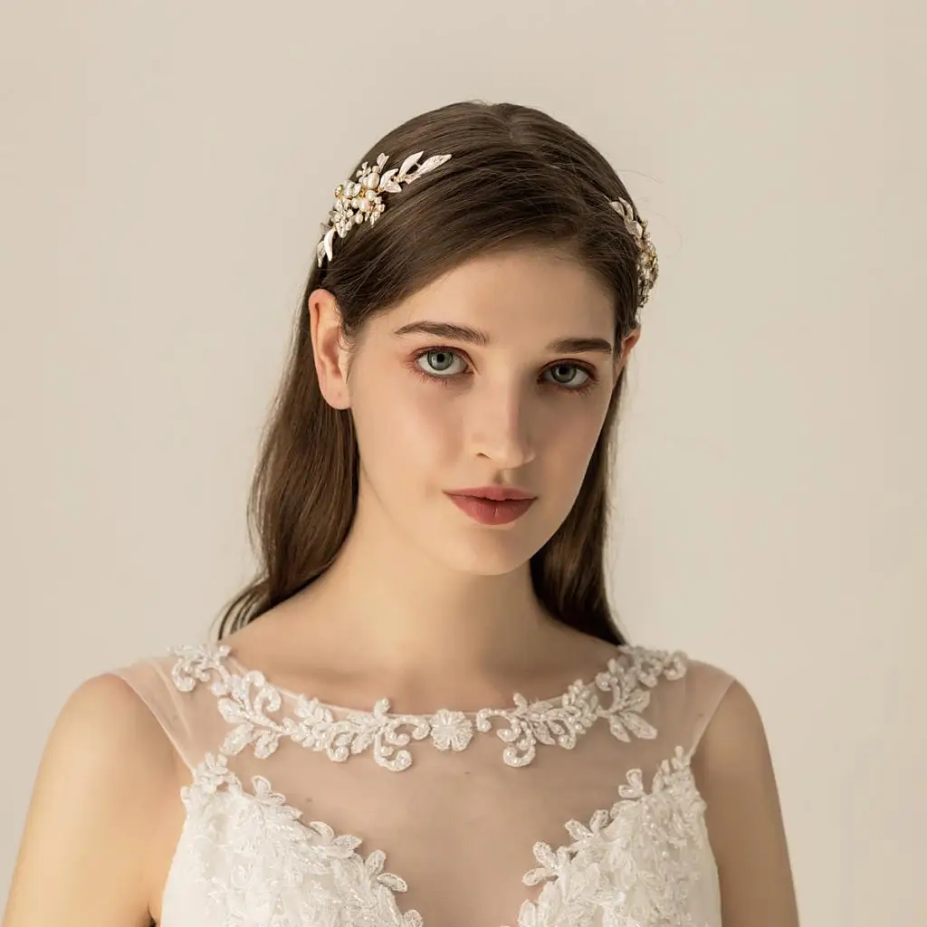 Wedding Headbands Crystal Freshwater Pearl Bridal Hairbands Hairband Headpiece For Brides Bridesmaids Cosplay Costume
Wedding Headbands Crystal Freshwater Pearl Bridal Hairbands Hairband Headpiece For Brides Bridesmaids Cosplay Costume