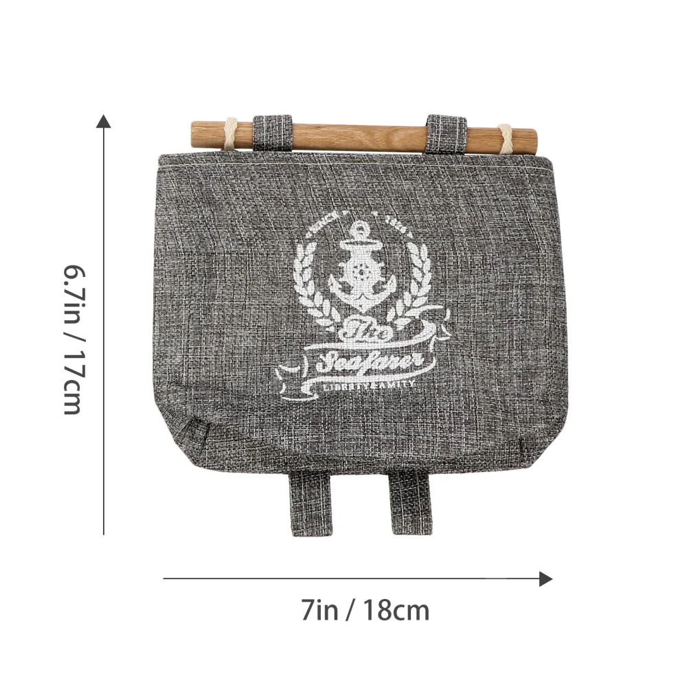 2pcs Cotton Linen Navy Style Wall Hanging Storage Bags Home Bedroom Organizer
2pcs Cotton Linen Navy Style Wall Hanging Storage Bags Home Bedroom Organizer