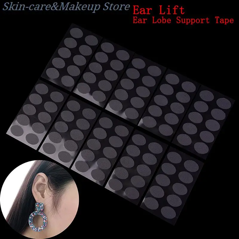 100/60 Patches Invisible Ear Lift For Ear Lobe Support Tape For Stretched Ear Lobes And Relieve Strain From Heavy Earrings
100/60 Patches Invisible Ear Lift For Ear Lobe Support Tape For Stretched Ear Lobes And Relieve Strain From Heavy Earrings