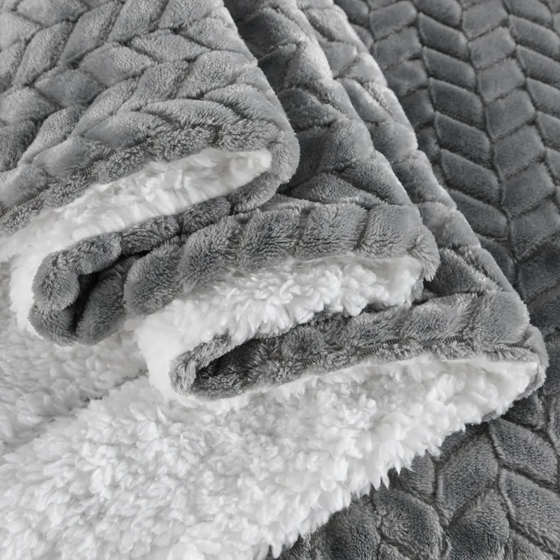 Super Warm Thick Double-layer Flannel Blanket Home Office Cashmere Throw Blanket for Sofa Bed Travel Portable Cold-proof Blanket
Super Warm Thick Double-layer Flannel Blanket Home Office Cashmere Throw Blanket for Sofa Bed Travel Portable Cold-proof Blanket