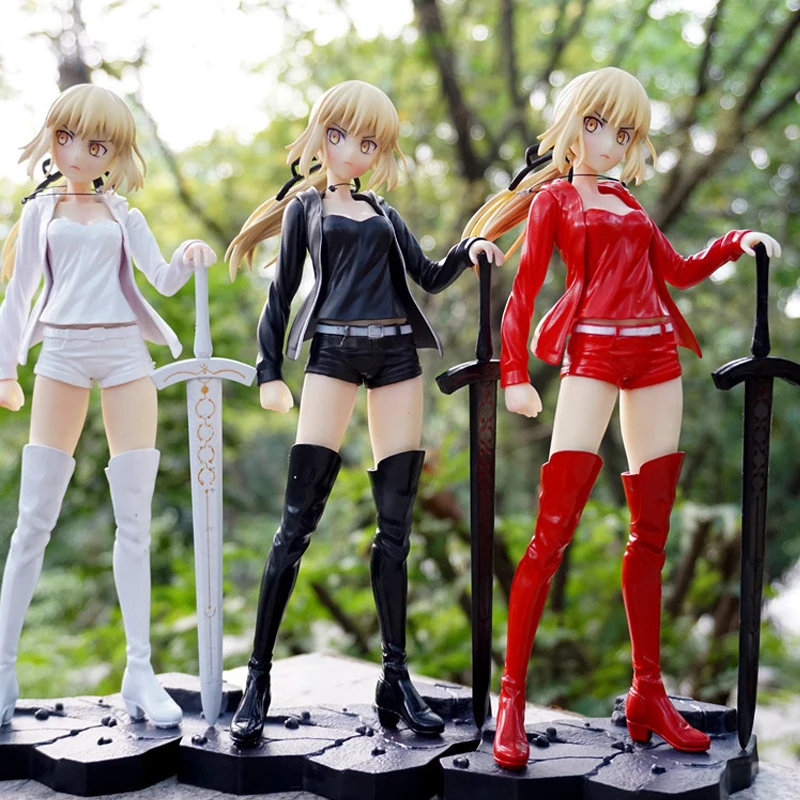 Аниме Fate Grand Order saber FATE The Holy Grail War stay night ПВХ экшн фигурки игрушки для детей подарки