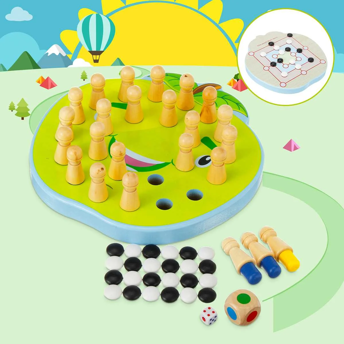Kids Wooden Toy Puzzles Color Memory Chess Match Game Intellectual Children Party Board Games Baby Educational Learning Toys
Kids Wooden Toy Puzzles Color Memory Chess Match Game Intellectual Children Party Board Games Baby Educational Learning Toys