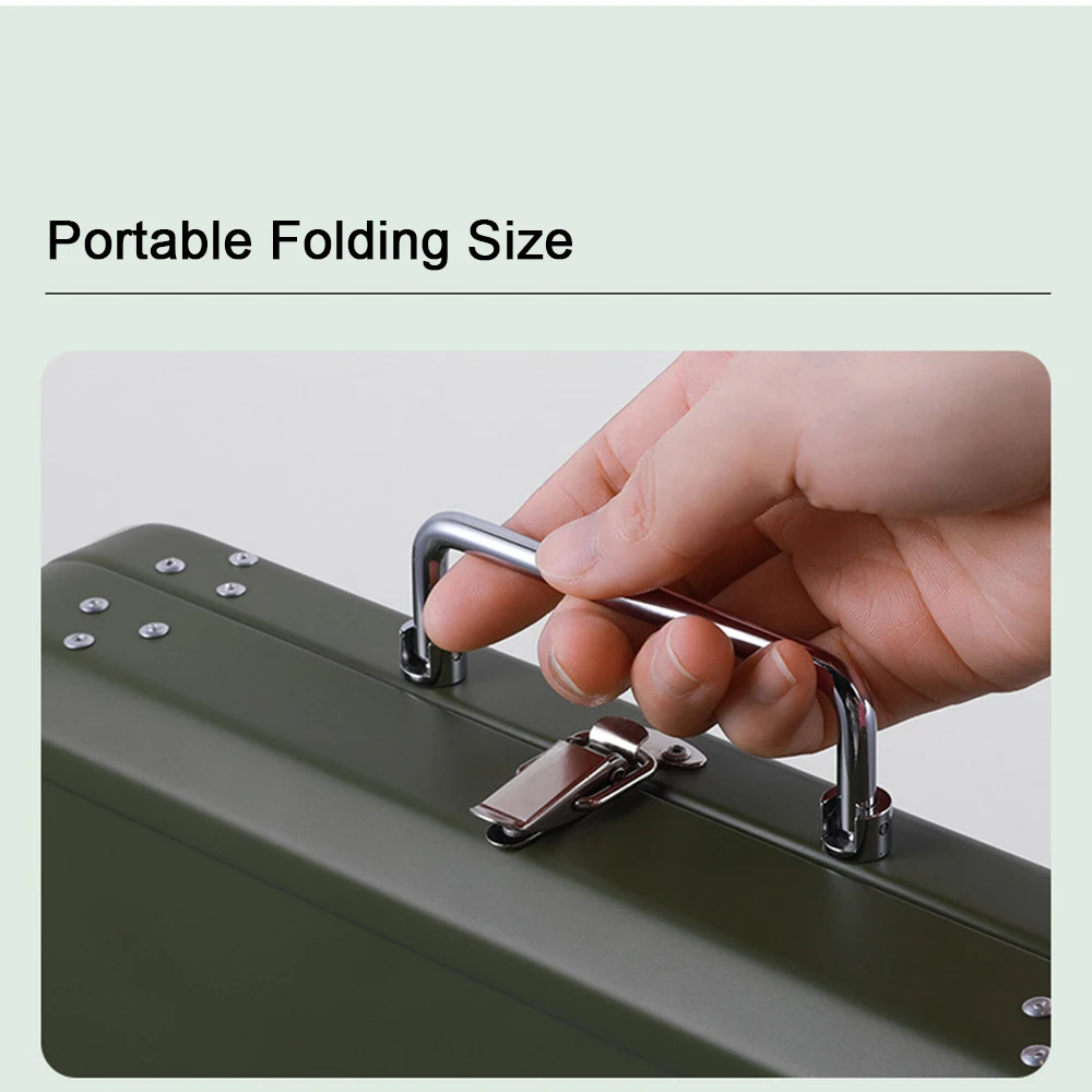 Outdoor Charcoal Camping Stove Portable Charcoal Grill Stainless Steel Backpacking Stove for Picnic BBQ Hiking Camping Survival
Outdoor Charcoal Camping Stove Portable Charcoal Grill Stainless Steel Backpacking Stove for Picnic BBQ Hiking Camping Survival