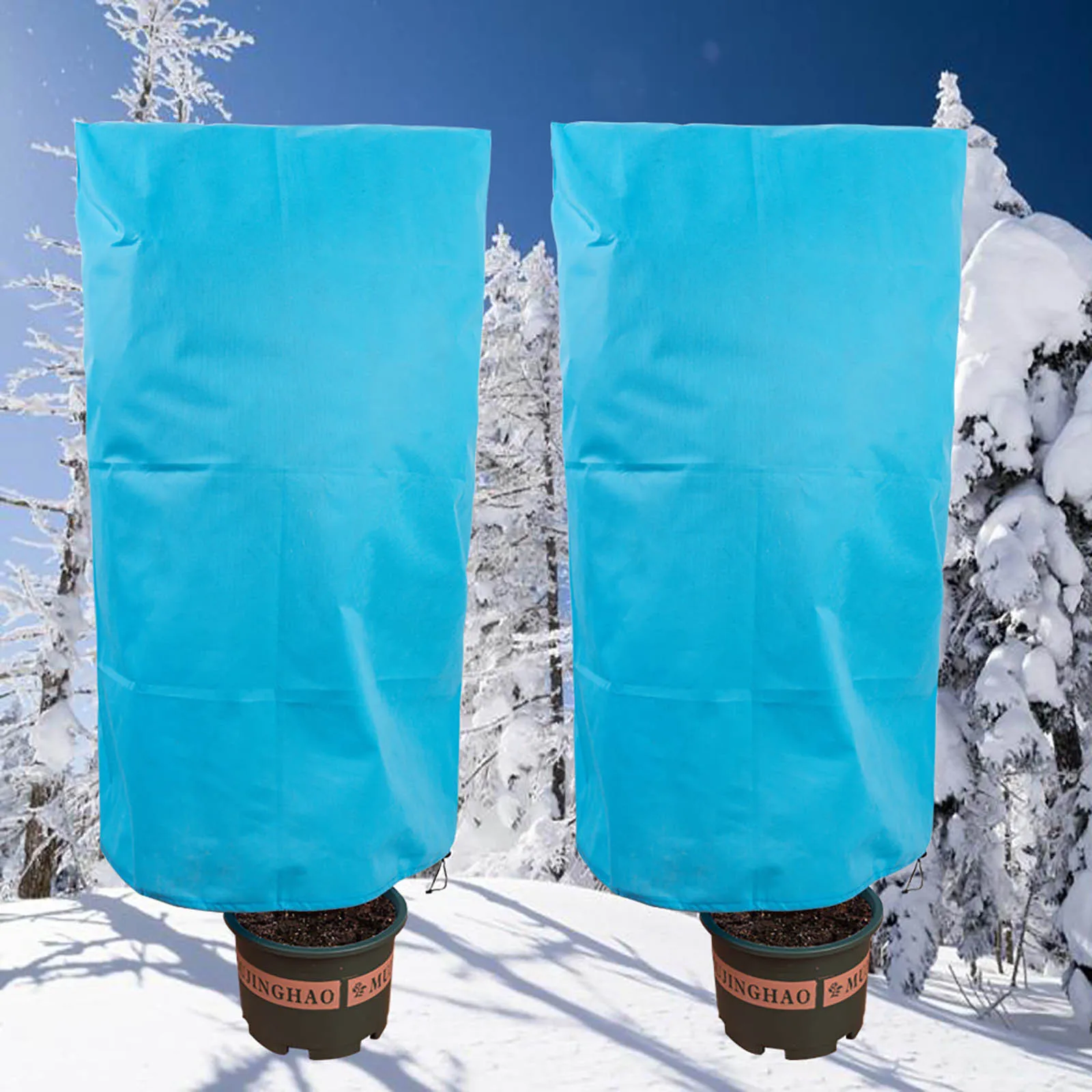 Plant Cover Freeze Protection Thickened Winter Drawstring Frost Protection Cover Bag Shrub Jacket Warm Blanket Protecting Tree
Plant Cover Freeze Protection Thickened Winter Drawstring Frost Protection Cover Bag Shrub Jacket Warm Blanket Protecting Tree
