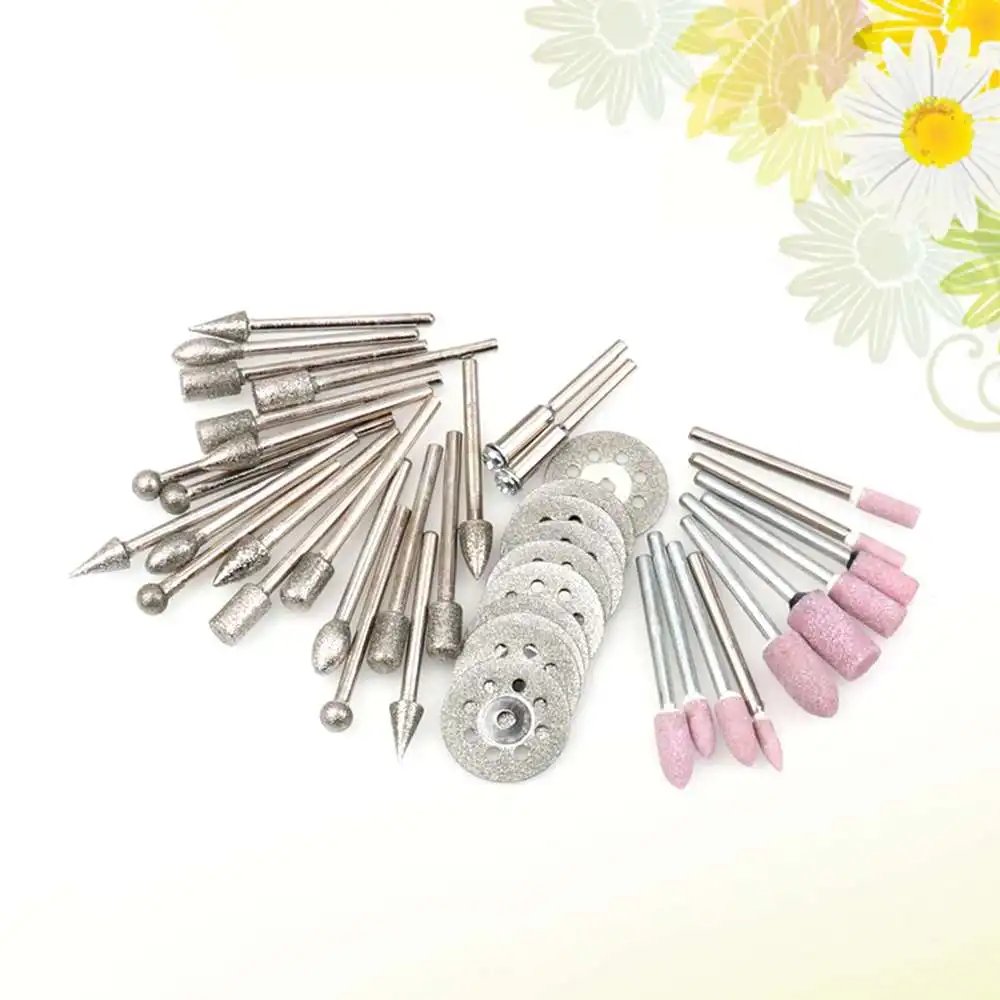 42PCS Diamond Grinding Carving Cutting Wheel Burr Bit Set For Dremel Rotary Power Tools Electric Grinding Stone Wheel
42PCS Diamond Grinding Carving Cutting Wheel Burr Bit Set For Dremel Rotary Power Tools Electric Grinding Stone Wheel