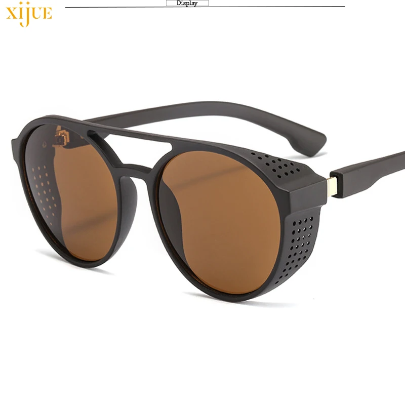 Retro Round Metal Sunglasses Steampunk Men Women Brand Designer Glasses Oculos De Sol Shades UV Protection
Retro Round Metal Sunglasses Steampunk Men Women Brand Designer Glasses Oculos De Sol Shades UV Protection