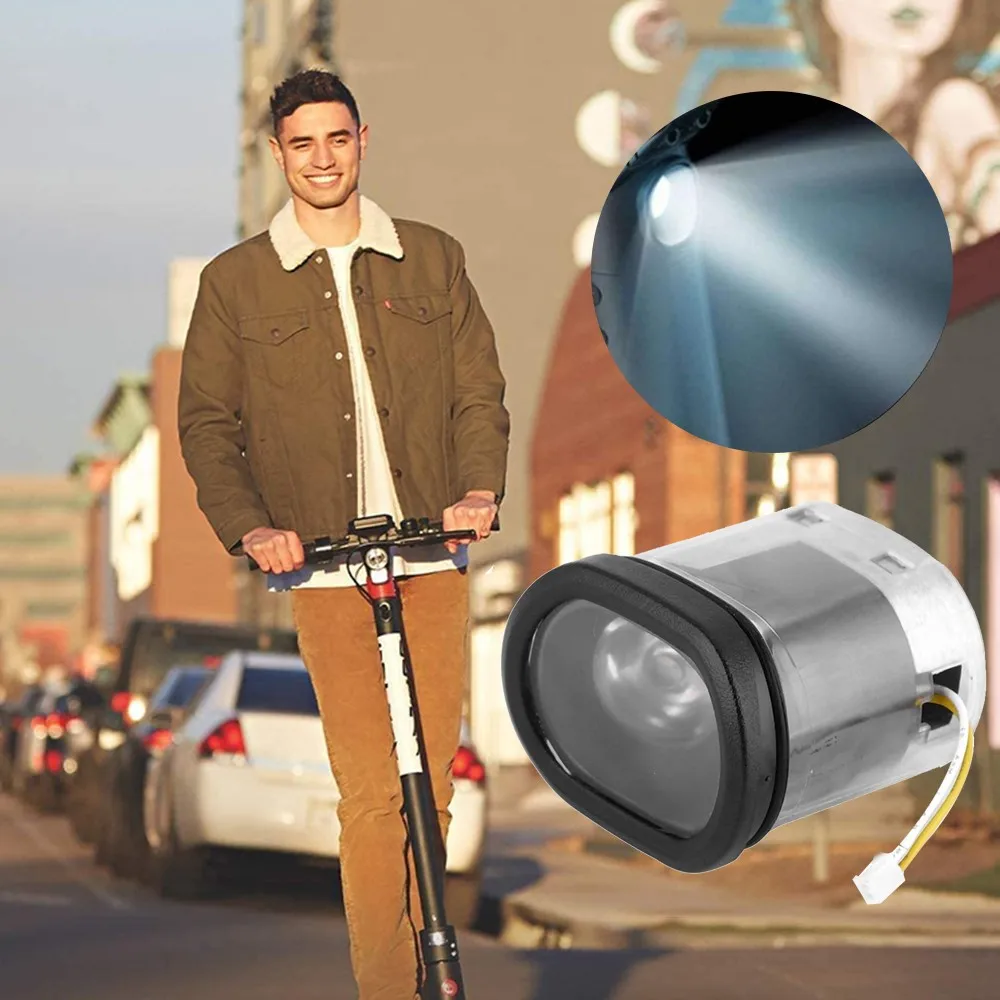 Electric Scooter Headlight Waterproof LED Front Light Lamp Replacement for Ninebot Max G30 G30D Scooter Accessory Scooter Parts
Electric Scooter Headlight Waterproof LED Front Light Lamp Replacement for Ninebot Max G30 G30D Scooter Accessory Scooter Parts