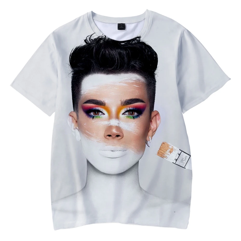 James Charles 3D Print T-Shirt Men Women Digital Multicolor Fashion Casual Hip Hop T Shirts 2021 Summer New Trendy Tops
James Charles 3D Print T-Shirt Men Women Digital Multicolor Fashion Casual Hip Hop T Shirts 2021 Summer New Trendy Tops