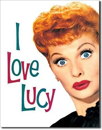 Anjoes I Love Lucy Lucy's Face Vintage Metal Tin Signs for Home Kitchen Wall Art Pub Bar Decor
Anjoes I Love Lucy Lucy's Face Vintage Metal Tin Signs for Home Kitchen Wall Art Pub Bar Decor