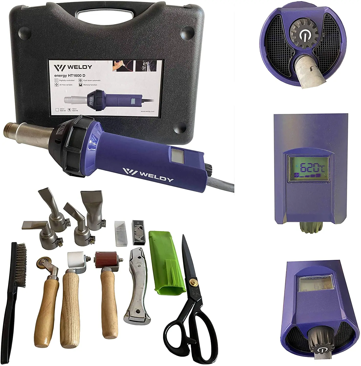 Сварочный аппарат WELDY HT1600D с цифровым управлением, фонарь вой пистолет, Термофен TPO PVC PE CPE ECB EPDM, ручной пластиковый сварочный аппарат
Сварочный аппарат WELDY HT1600D с цифровым управлением, фонарь вой пистолет, Термофен TPO PVC PE CPE ECB EPDM, ручной пластиковый сварочный аппарат