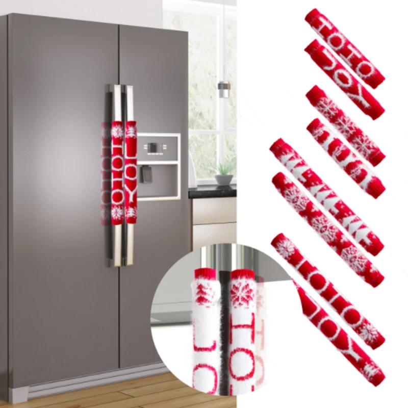 1 Set Christmas Refrigerator Microwave Oven Handle Cover Cloth Kitchen Refrigerator Handle Cover Appliances Protection Gloves
1 Set Christmas Refrigerator Microwave Oven Handle Cover Cloth Kitchen Refrigerator Handle Cover Appliances Protection Gloves
