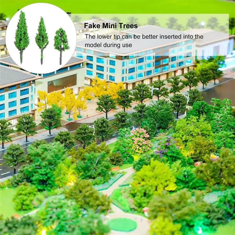 50Pcs Green Scenery Landscape Model Trees Vivid Landscape Model Trees for DIY Craft Scene Layout Building Model
50Pcs Green Scenery Landscape Model Trees Vivid Landscape Model Trees for DIY Craft Scene Layout Building Model