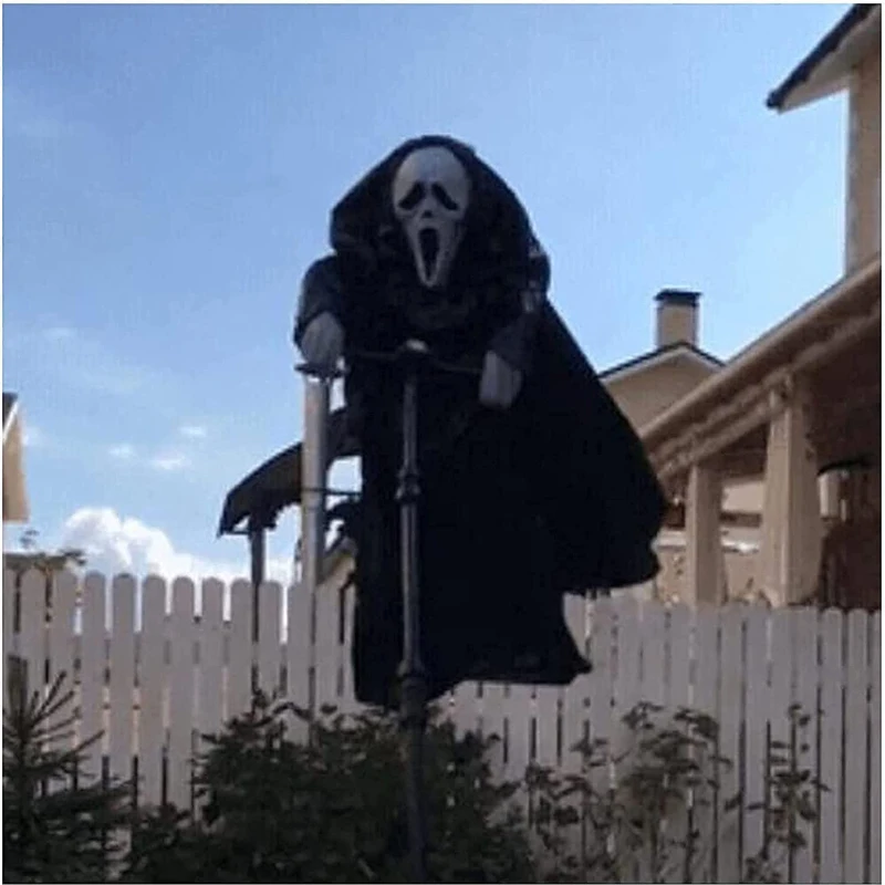 Scream ScareCrow Creative Garden Ghostface Scarecrow Yard Hanging Scary Scream Halloween Ghostface Scarecrow Decor Tuin Jardn
Scream ScareCrow Creative Garden Ghostface Scarecrow Yard Hanging Scary Scream Halloween Ghostface Scarecrow Decor Tuin Jardn