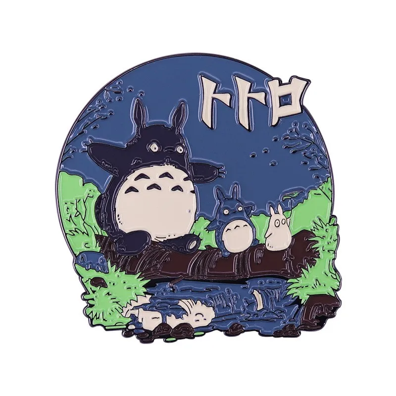 Creative Anime Cartoon Totoro Brooch Cute Forest Elf Badge Fun Enamel Pin Popular Accessories Jewelry Gifts Clothing Accessories
Creative Anime Cartoon Totoro Brooch Cute Forest Elf Badge Fun Enamel Pin Popular Accessories Jewelry Gifts Clothing Accessories