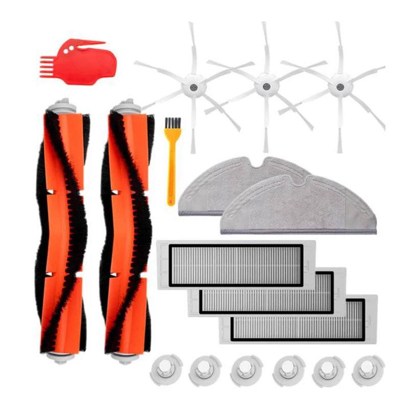 18Pcs Vacuum Cleaner Parts Replacement for Xiaomi Robot Roborock S50 S51 Roborock 2 Vacuum Cleaner Accessory Kit
18Pcs Vacuum Cleaner Parts Replacement for Xiaomi Robot Roborock S50 S51 Roborock 2 Vacuum Cleaner Accessory Kit