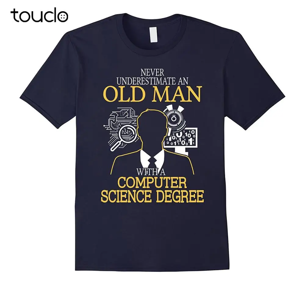 New Summer High Quality Tee Shirt Never Underestimate An Old Man With A Computer Science Shirt Cool T-shirt
New Summer High Quality Tee Shirt Never Underestimate An Old Man With A Computer Science Shirt Cool T-shirt